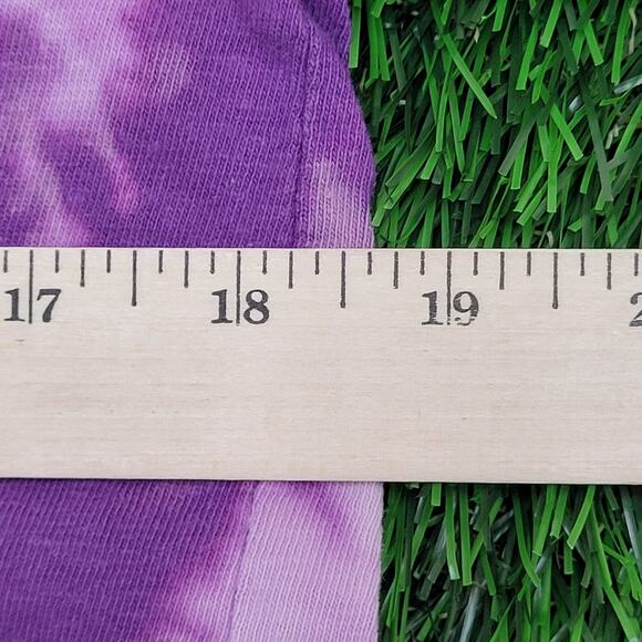 Vintage 90s Phoenix Suns Tie-Dye Shirt S/M 19x24 Purple Made in USA - Picture 11 of 13